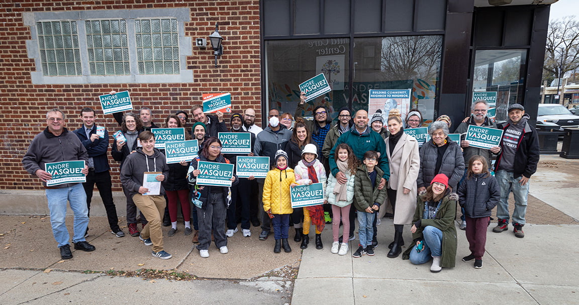 Andre For 40th Campaign Volunteers